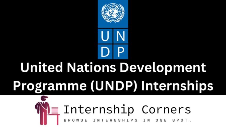 United Nations Development Programme (UNDP) Internships 2026