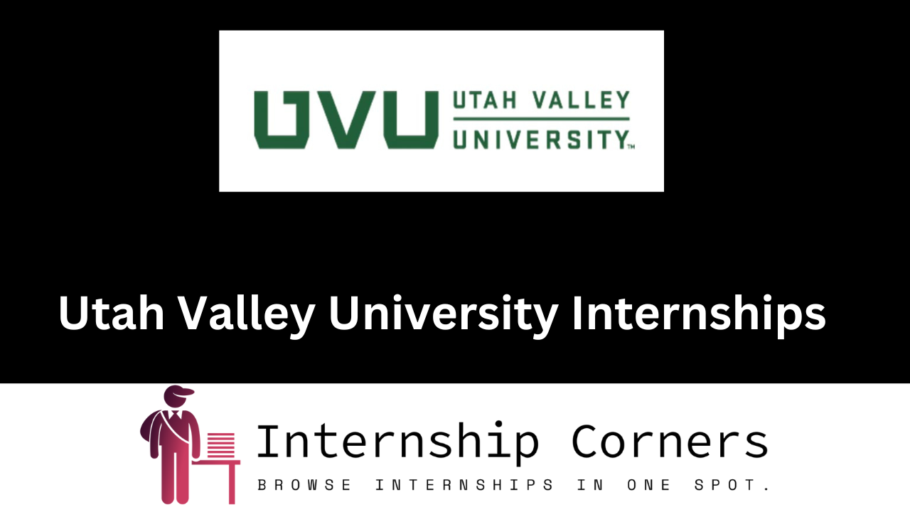 Utah Valley University Internships
