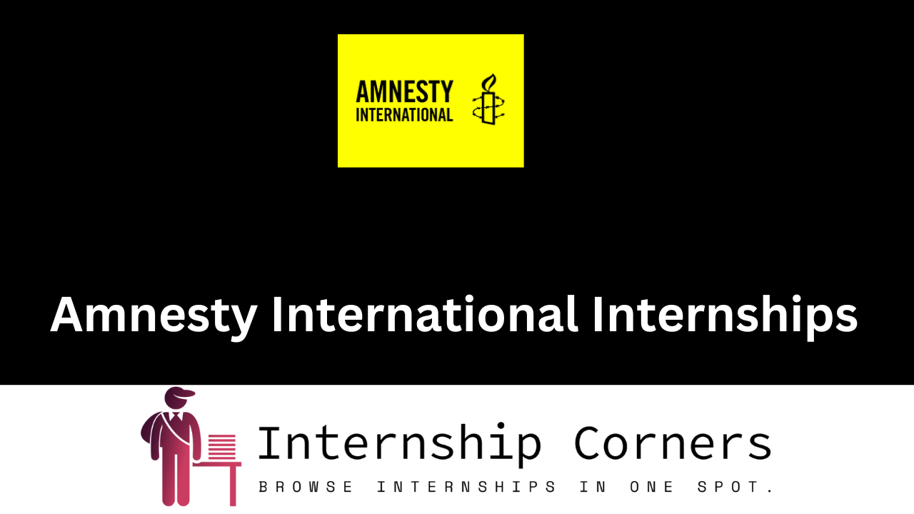Amnesty International Internship