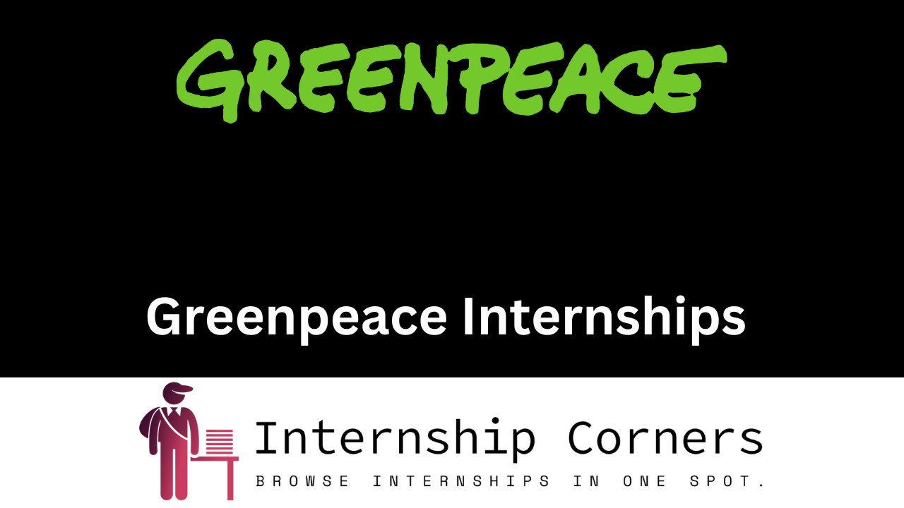 Greenpeace Internship