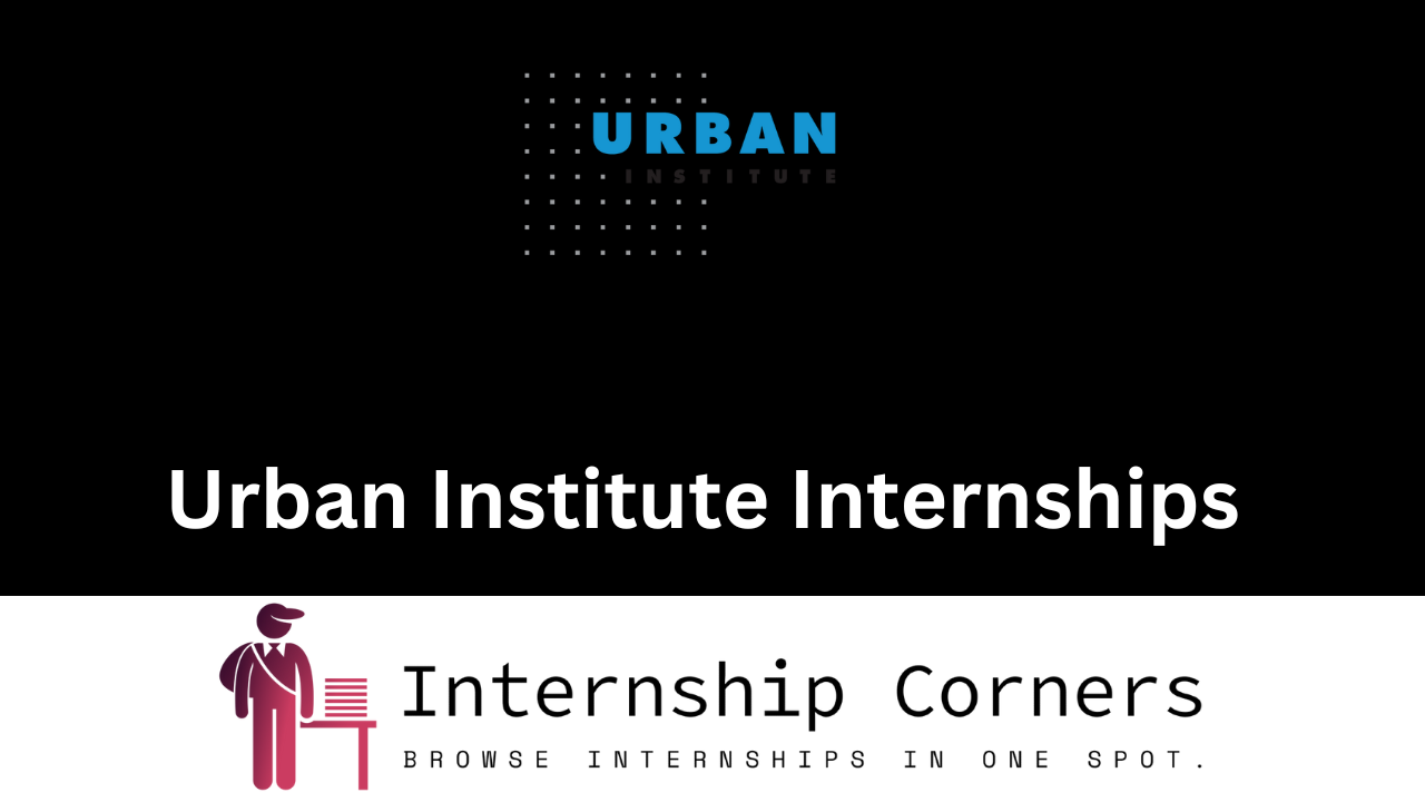 Urban Institute Internship