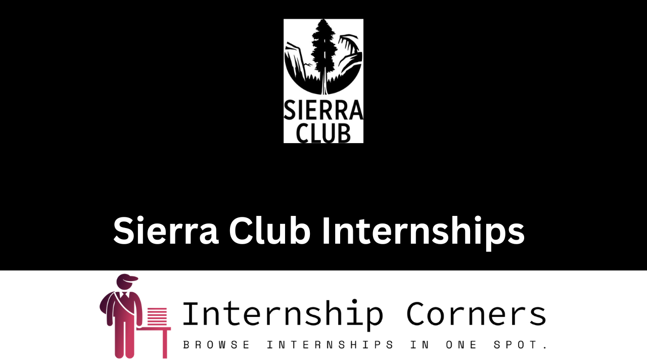 Sierra Club Internships